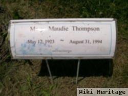 Mary Maudie Stice Thompson