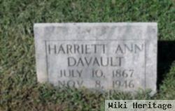 Harriett Ann Davault