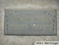 Caroline Billings Wilder