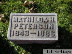 Mathilda H Peterson