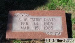 S. "stub" W. Davis