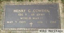 Henry G. Cowden