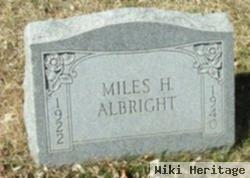 Miles H Albright