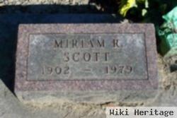 Miriam R. Mcclintock Scott