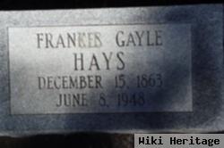 Frankie Gayle Hays