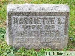 Harriette Lavina Chenoweth Hoefer