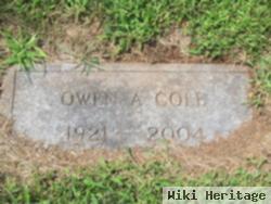 Owen A Cole