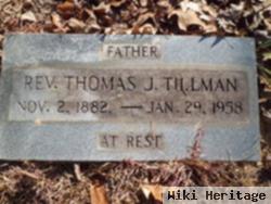 Rev Thomas J Tillman