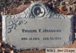 Elizabeth Yvonne York Meadows