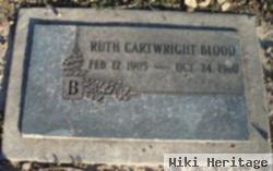 Ruth Cartwright Blood