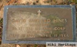 Lieut David Sherard Hines