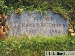 Marie R. Mcfadden