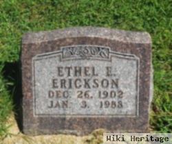 Ethel E Erickson