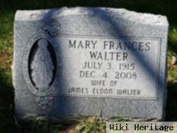 Mary Frances Sylvester Walter