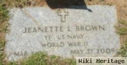 Jeanette L. Brown