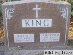 Walter E King