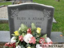 Ruby A. Adams