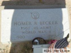 Sgt Homer R. Becker