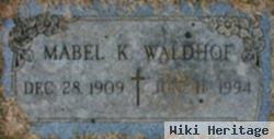 Mabel K Waldhof