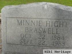 Minnie Hight Braswell