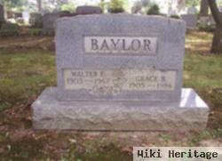 Walter E Baylor