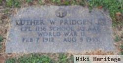 Luther W Pridgen, Jr