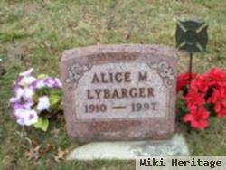 Alice M Lybarger