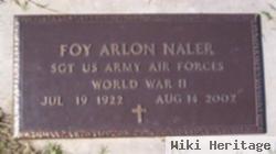 Sgt Foy Arlon Naler