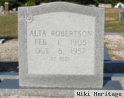 Alta Robertson