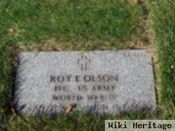 Roy E Olson