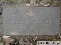 Sarah Jane "sallie" Quillen Kilgore