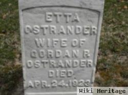 Etta Walker Frink Ostrander