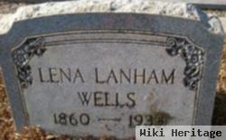 Lena Alice Lanham Wells