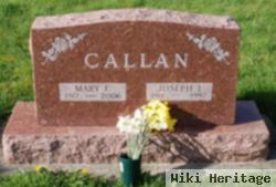 Mary E Callan