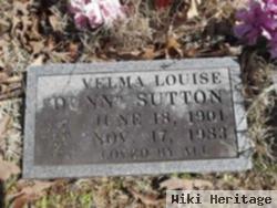 Velma Louise Dunn Sutton