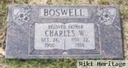 Charles W Boswell