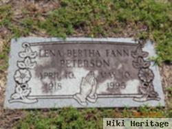 Lena Bertha Fann Peterson