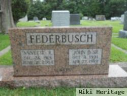 John D. Federbusch, Sr