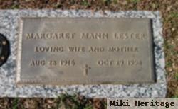 Margaret Rebecca Mann Lester