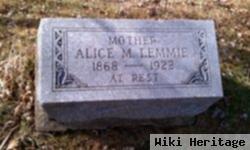 Alice M Lemmie