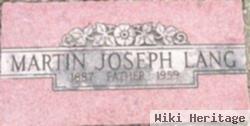 Martin Joseph Lang