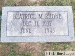 Beatrice M. Rhone