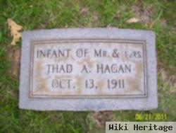 Infant "of Mr & Mrs Thad A" Hagan