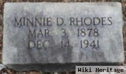 Minnie D. Rhodes