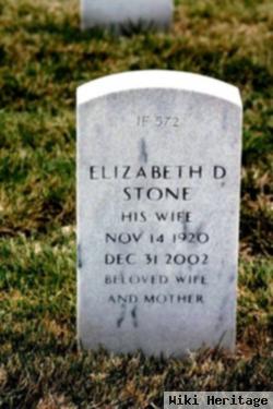 Elizabeth D Stone