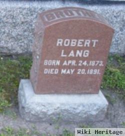 Robert Lang