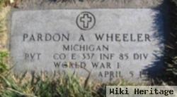 Pardon A Wheeler