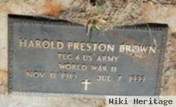 Harold Preston Brown