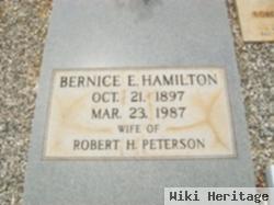 Bernice E Hamilton Peterson