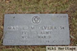 Pvt Manuel M Olvera, Sr